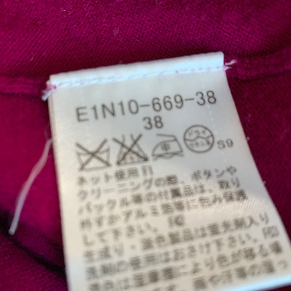 Burberry london knit button front top - Picture 7 of 7